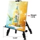 thumbnail image 5 of Caballete de artista reforzado, caballete de exhibición de trípode de metal de aluminio extra grueso de 21 "a 66" de altura ajustable con bolsa portátil para dibujo y exhibición de piso/mesa Namotu HMXY057, 5 of 7