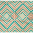 thumbnail image 4 of oneOone Organic Cotton Poplin Twill Fabric Diamond Geometric Print Fabric By Yard 42 Inches Wide, 4 of 4
