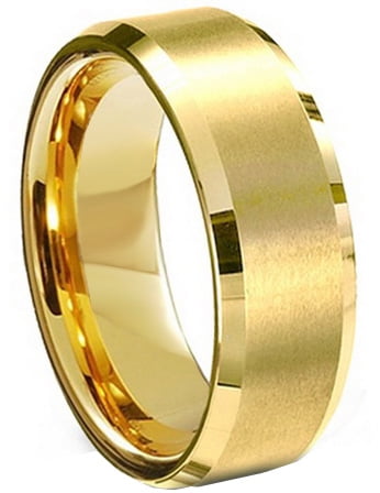 8mm gold wedding band deals