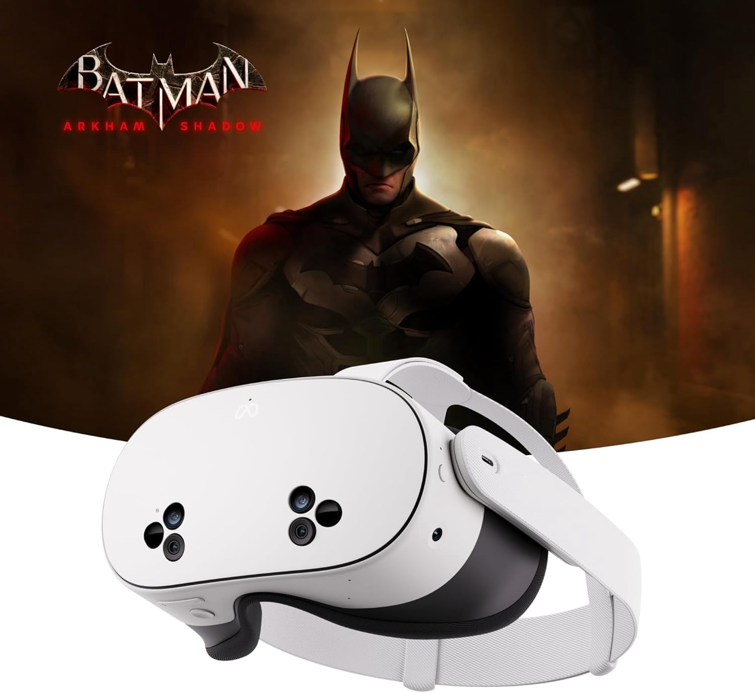 Meta Quest 3S 128GB All-in-One VR Headset with Batman: Arkham