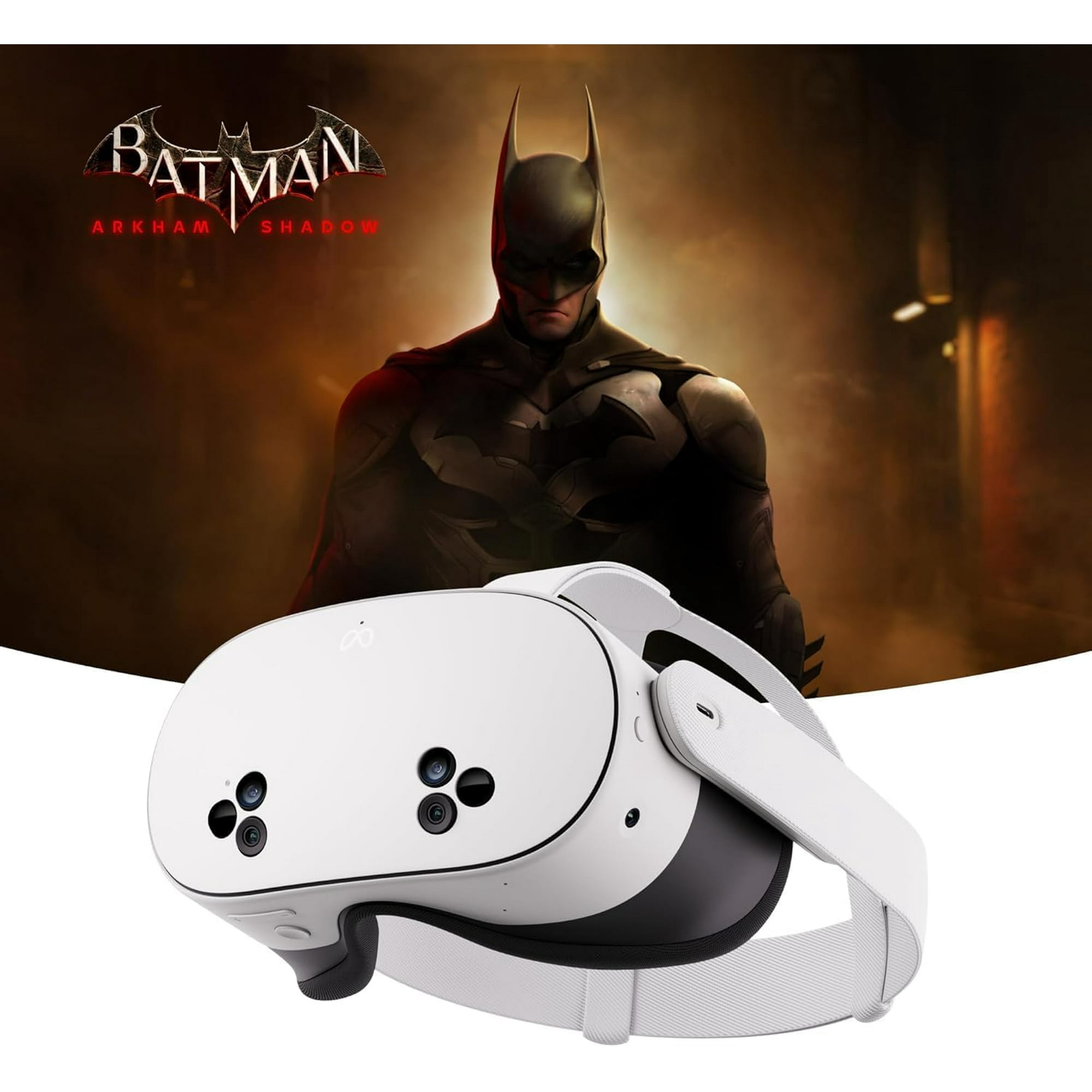 Meta Quest 3S 128GB All-in-One VR Headset with Batman: Arkham