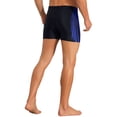 thumbnail image 3 of INSPIRE CHIC Men's Printed Stretch Waist Summer Surfing Swimming Shorts 30 Royal Blue, 3 of 4