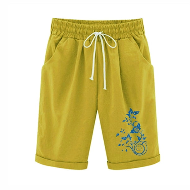 Cordón de Impresión de la Cintura Elástica Casual, Pantalones de Pijama para el Hogar, la Playa, la Ropa de Dormir Y el Uso Diario