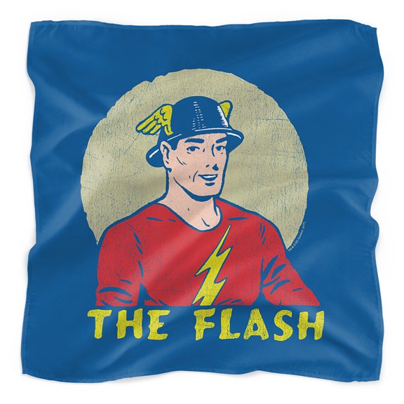 The Flash Faded Circle Bandana (21 in x 21 in)