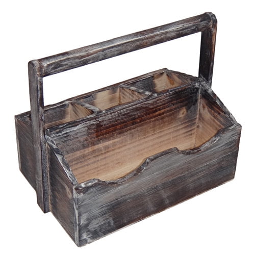 Cheung's FP-3685W Wooden Garden Utensil Holder