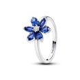 thumbnail image 2 of PANDORA Sparkling Blue Herbarium Cluster Ring, 2 of 2