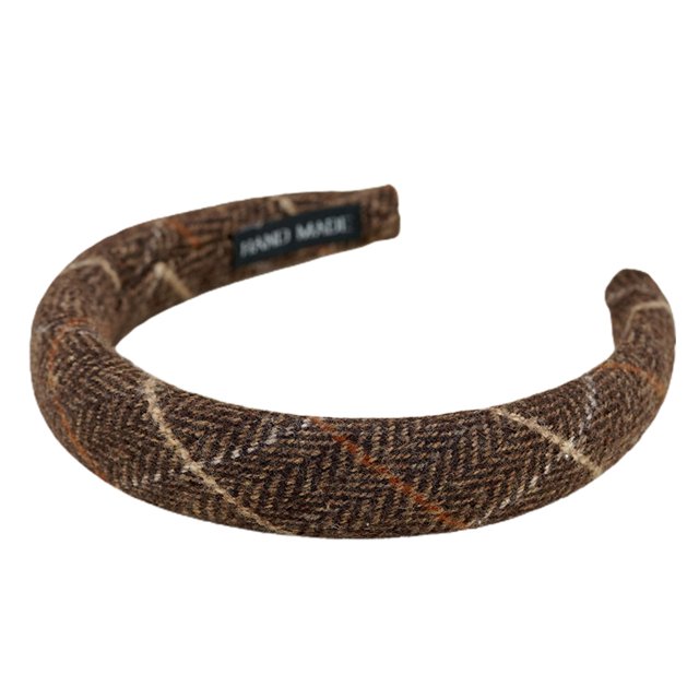 Bandas Laklulu para niñas y mujeres, diademas de felpa, aros para el pelo para uso diario