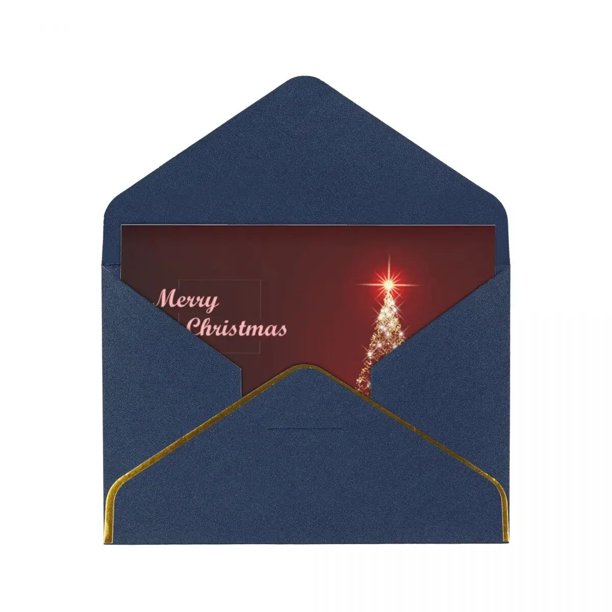 Tarjeta de felicitación de Feliz Navidad 64, tarjeta de dibujos animados para regalos de fiesta en casa