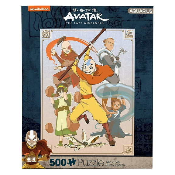 Avatar The Last Airbender Cast 500 Piece Jigsaw Puzzle