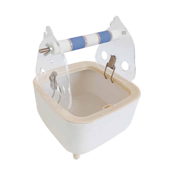 braveheart Durable Parrot Training Toilet Stand Perch And Play Stand Fun Bird Interactions At Home Parrot Toilet Blue