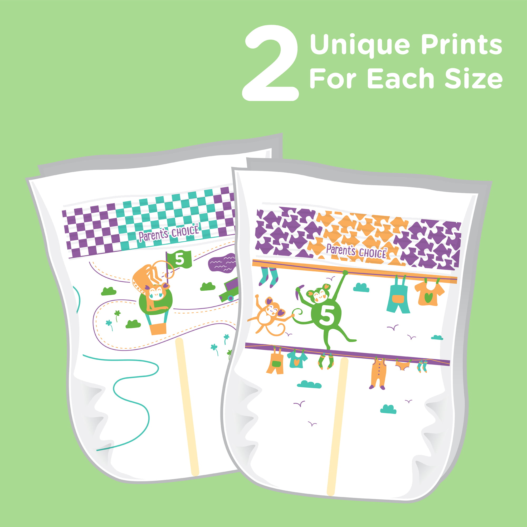 parents choice diapers size 5 small pack