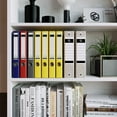 thumbnail image 2 of IRONCK Bookshelves Floor Standing 6 Tier 70in Tall for Home Office, White, 2 of 7