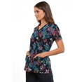 thumbnail image 4 of Cherokee Prints Women's Scrubs Top Mock Wrap CK620, 4 of 5