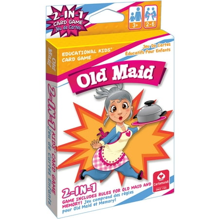 Old Maid Jumbo Kids' deck (Best Card Games For 3 Year Olds)