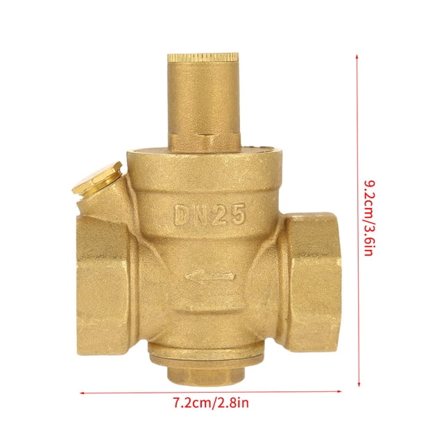 Simple To Use Pressure Regulator Valve, DN25 Pressure Regulator Valve, Wear-Resistant, For Factory Home Park Garden ANGGREK Otros