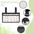 thumbnail image 5 of COEQINE Nurse Heart Wheelchair Armrest Side Hanging Storage Bag Carry Bags for Drive Wheelchair Small Wheelchair Side Bags for The Armrest Wheelchair Bags to Hang on Back for Seniors, 5 of 7
