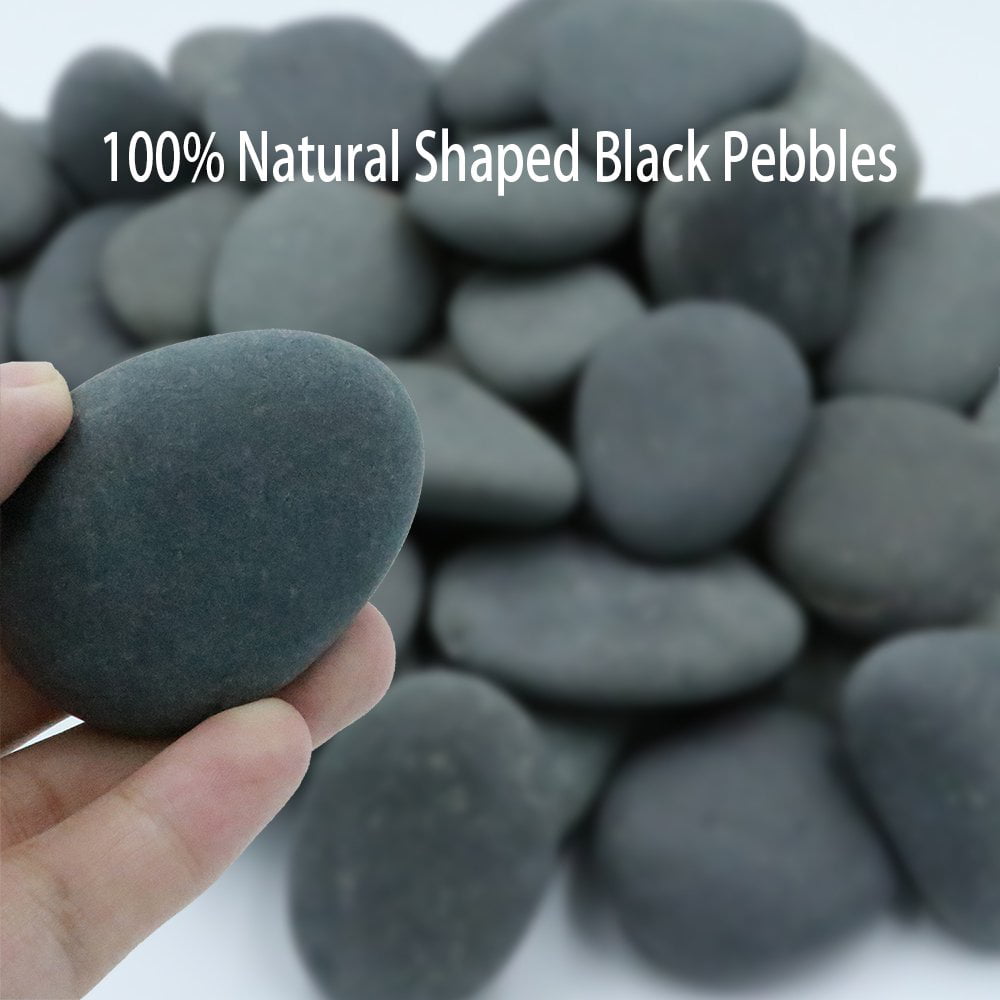 Crafts Decoration Lifetop 10PCS Large Painting Rocks Black Rocks for Painting,Hand Picked for Painting Rocks DIY Rocks Flat & Smooth Kindness Rocks for Arts 