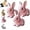 White, variant on Bunby - My Realistic Bunny Toy,Realistic Bunny Toys for Kids That Move,Realistic Baby Bunny Toy Can Walk and Talk,Easter Plush Interactive Realistic Bunny Robot