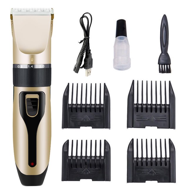 Pet Hair Clipper Set Electric Dog Hair Trimmer Kit Usb Pet Hair Grooming Tools Advancent PT001907-00