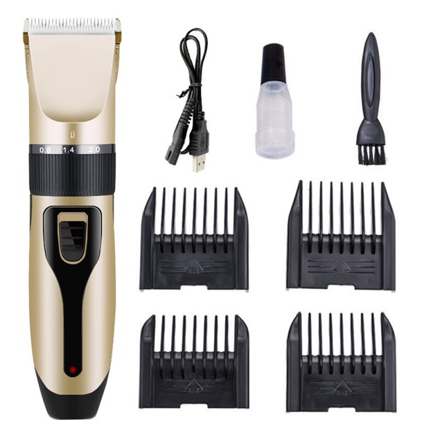 Pet Hair Clipper Set Electric Dog Hair Trimmer Kit Usb Pet Hair Grooming Tools Monstrate PT001907-00