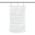 thumbnail image 3 of Mesh Hanging Shower Caddy Organizer | Quick-Dry Bathroom Storage Bag with Deep Pockets | Portable Shower Organizer for Shampoo, Soap & Bath Toys | RV, Cruise, College Dorm & Home Use, 3 of 4
