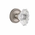 thumbnail image 4 of Grandeur Biarritz Crystal Door Knob with Newport Plate, 4 of 7