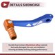 thumbnail image 4 of Palanca de cambio de motocicleta plegable para Yamaha TTR 50cc, pedal de aleación de aluminio, brazo de cambio azul y naranja, 4 of 6