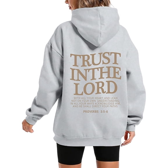 Bibifish Womens Hoodies Letter Graphic Hooded Sweatshirts Long Sleeve Loose Fit Casual Daily Outings Inspirational Stylish Pullover