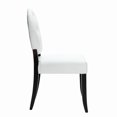 thumbnail image 2 of Modern Contemporary Kitchen Dining Side Chair White, 2 of 4