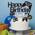 thumbnail image 4 of Controlador de videojuegos Cake Topper STATWTHMA, 13 unidades, negro, 4 of 7