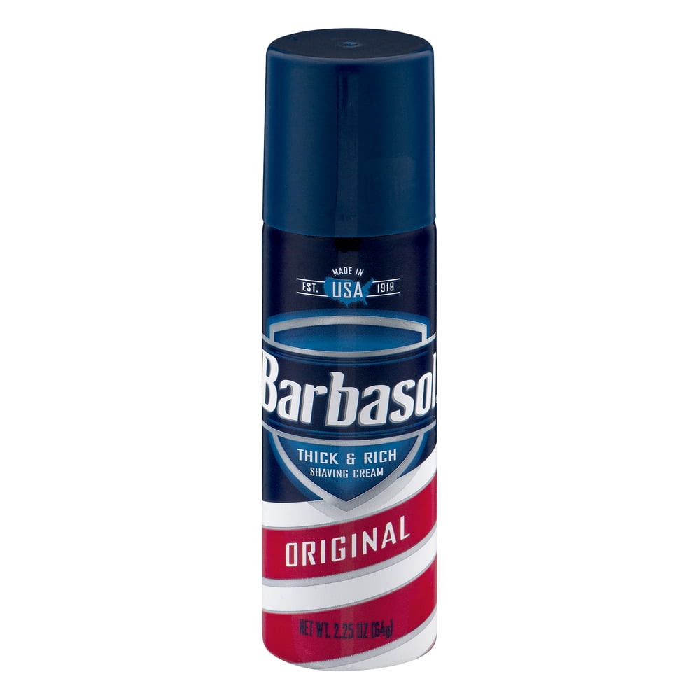 Barbasol Thick & Rich Shaving Cream Sensitive Skin, 10.0 OZ - Walmart.com