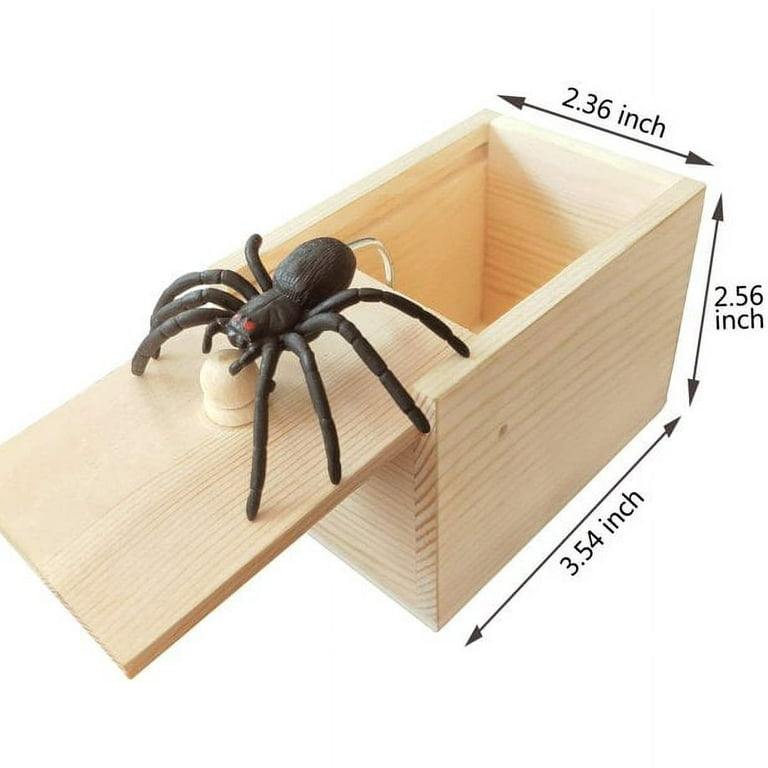Spider Prank Box Gag Gifts for Adults, Funny White Elephant Gifts