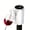 CJJ-S18-W WHITE, variant on Portable Automatic Wine Aerator Dispenser, One-Click Pour Machine with LED Light Indicator, Luxury Practical Wine Gift for Household Entertainment Dinner Parties