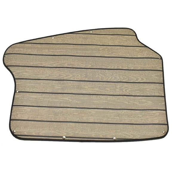 Lowe Boat Snap In Console Flooring | Retreat Infinity Black Beige