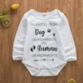 thumbnail image 5 of Douhoow Spring Casual Newborn Baby Long Sleeve Cotton Bodysuit Letters Jumpsuit, 5 of 7