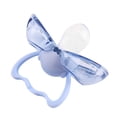 thumbnail image 1 of Chupete Antipolvo de Silicona Para Bebé Recién Nacido, Chupete Para Pezón Con Cierre Autico, Cabeza Plana Azul, 1 of 2
