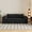 Black, variant on MAYEERTY 71" 3-Seater Corduroy Sofa, Deep Seat Comfy Couch, No Assembly, for Living Room Bedroom Conference Room, White