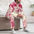 thumbnail image 7 of Sikiie Ace Of Diamonds Lady Mens Pajama Set, Soft Warm Long Sleeve Sleepwear, Cozy Button-Down Pjs for Men-X-Large, 7 of 7