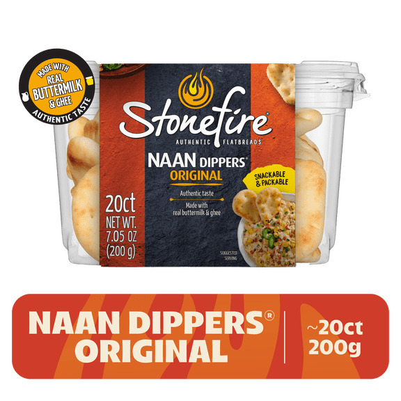 Stonefire Original Naan Dippers, 7.05 oz, 20 Count