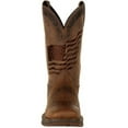 thumbnail image 5 of Durango Brown Distressed Flag Embroidery Western Boot, 5 of 7