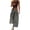 Grey, variant on Trousers Pants For Women Cropped Pants For Women Loose Wide Leg Track Pockets Elastic Waist Hiking Womens Trousers Long Shorts For Women