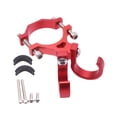 thumbnail image 2 of koolsoo Bike Motorcycle Bag Hanger with Double Hooks Compact Multipurpose Adjustable Red 6x5cm, 2 of 9
