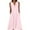 Pink, variant on UVEASISHA Cotton Linen Dresses for Women Sleeveless Henley Shirt Maxi Dress 2025 Summer Beach Party Tank Sundress with Pockets Black M