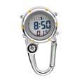 thumbnail image 4 of koolsoo Carabiner Watch Clip Electronic Watch with Alarm Clock Unisex Accurate Date Week Yellow, 4 of 9