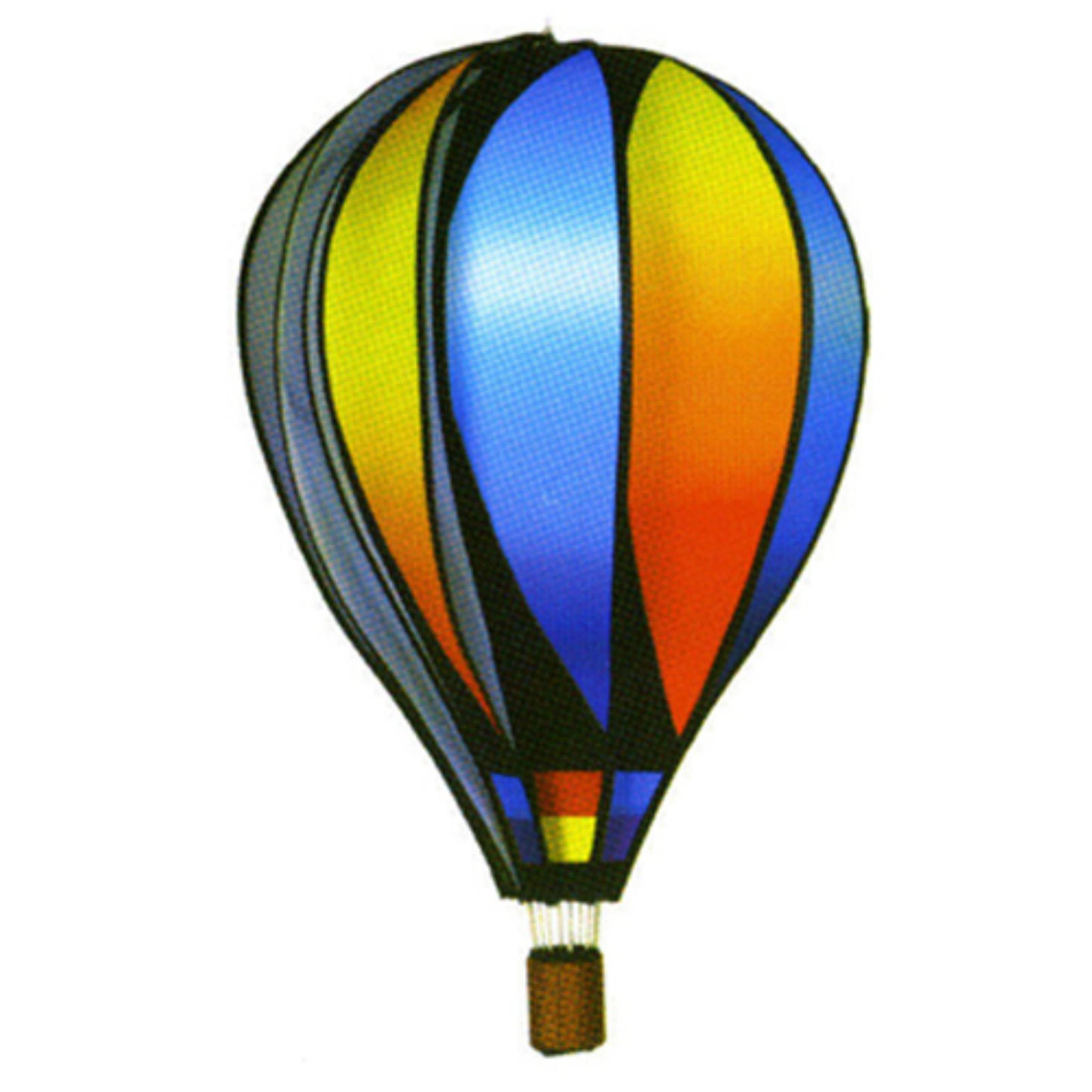 Patriotic Hot Air Balloon Wind Spinner 