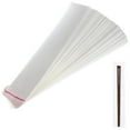 thumbnail image 1 of 200 bolsas largas de celofán transparentes autosellantes de 5 x 27 cm, de polipropileno grueso, ideales para repostería, galletas, Navidad, Halloween, fiestas y como regalo decorativo., 1 of 7