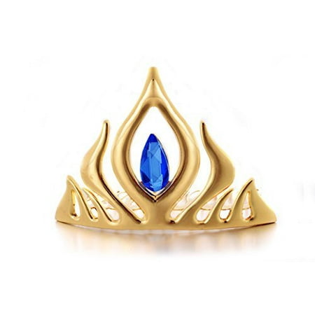 elsa frozen crown tiara disney hair coronation comb favors stone gold