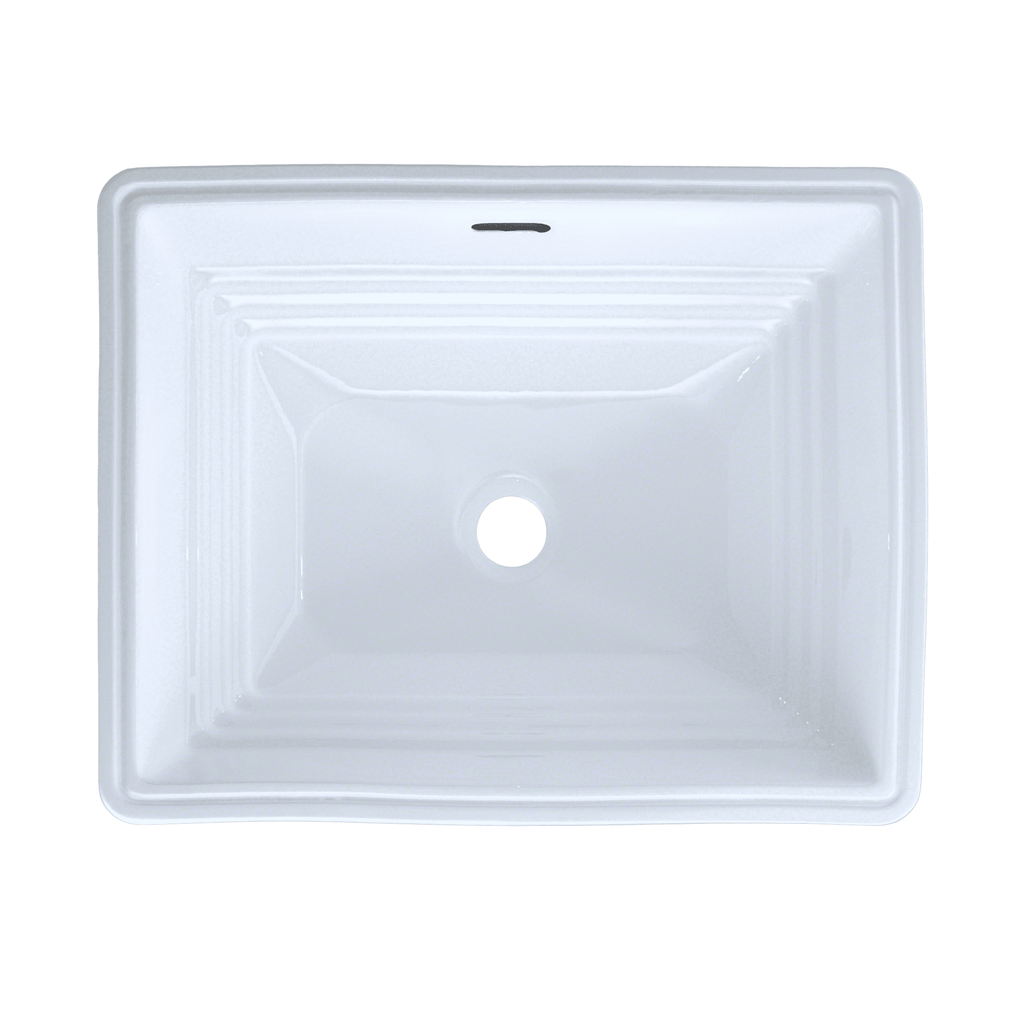 TOTO® Promenade® Rectangular Undermount Bathroom Sink, Cotton White - LT533#01