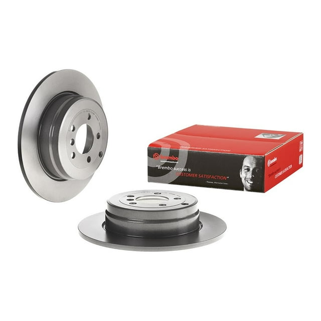Fits 2003-2005 Land Rover Range Rover Brembo Brake Rotor 08855421C02 Solid; One Piece Design; Wheel Bolt Pattern 5 x 120 Millimeter; 210.1 Millimeter Hat Inside Diameter; 79 Millimeter Hub Diameter