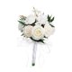 thumbnail image 3 of Ramo de novia Flores de boda Centros de mesa Elegantes flores artificiales para Blanco, 3 of 9